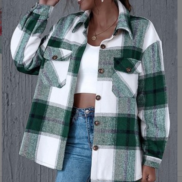 Sucrefas Jackets & Blazers - Heavy Flannel Shacket